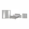 Slaapkamer Eline met bed 180x200cm - kleerkast 225cm - commode 85cm en 2 nachtkastjes