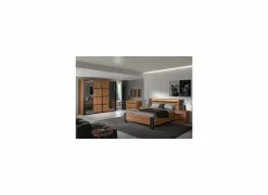 Slaapkamer Pauline met bed 140x200cm - kleerkast 245cm - commode 110cm en 2 nachtkastjes