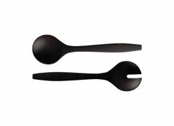 Slabestek Black & Wood zwart 2-delig