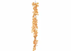 Slinger Bladeren Glitters 165cm - polyester - bruin