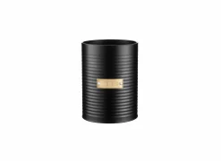 Spatelpot  H15cm metaal zwart