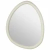 Spiegel Chesni 60x47cm - MDF & spiegelglas - wit