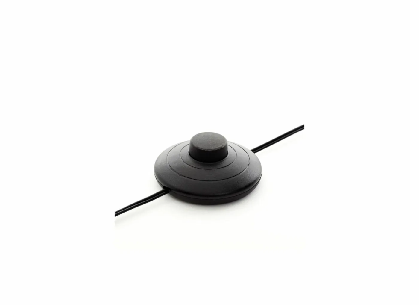 Staande lamp Cheesy LED H140cm - FSC - zwart & hout
