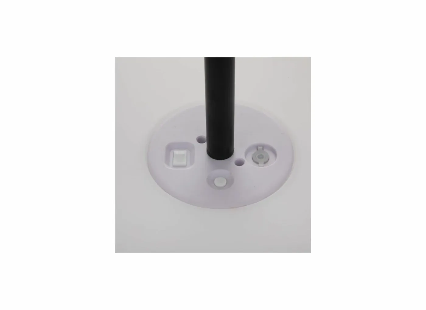 Staande lamp Rony LED H150cm - metaal & kunststof - wit