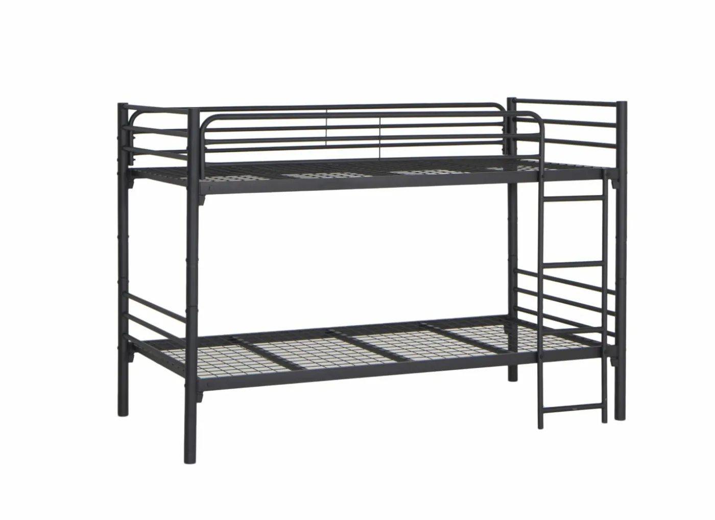 Stapelbed Us 90x200cm - metaal - zwart