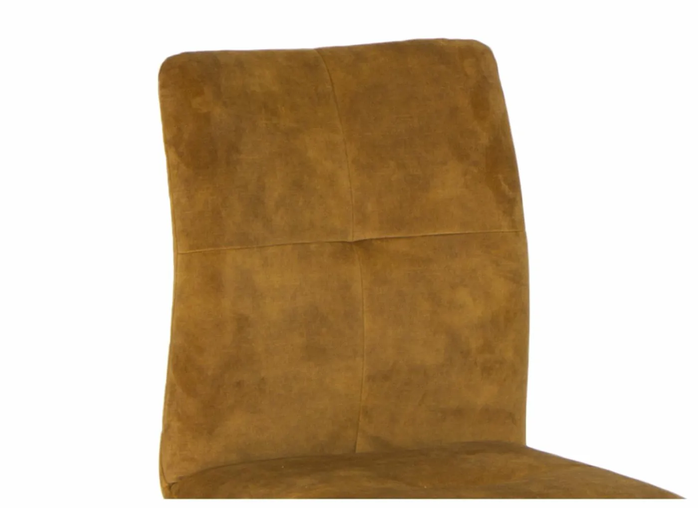 Stoel Adore 46x60x87cm - stof - goud