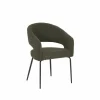 Stoel Agis 56x55x82cm - stof - groen