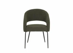 Stoel Agis 56x55x82cm - stof - groen