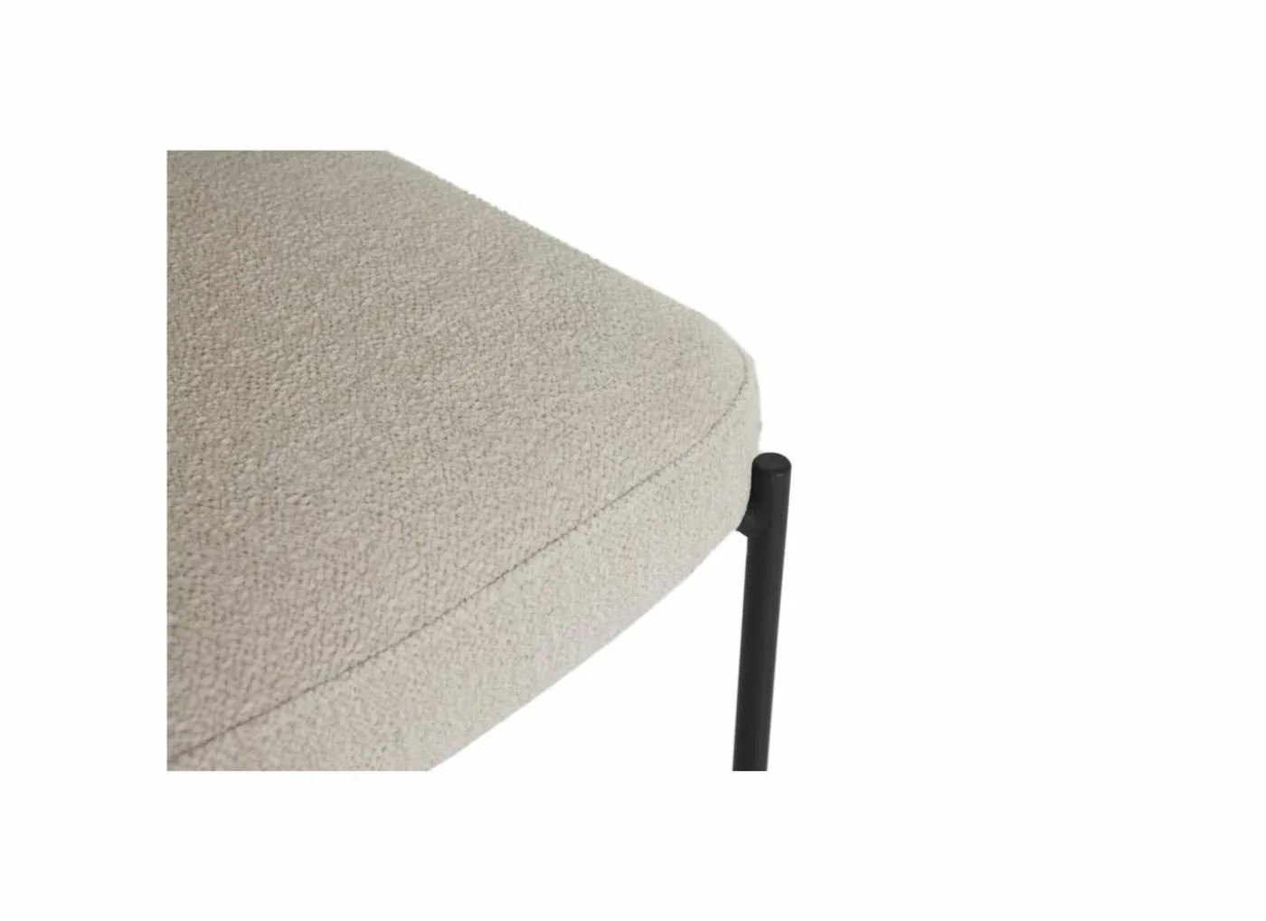 Stoel Alien 43x43x66cm - stof - beige