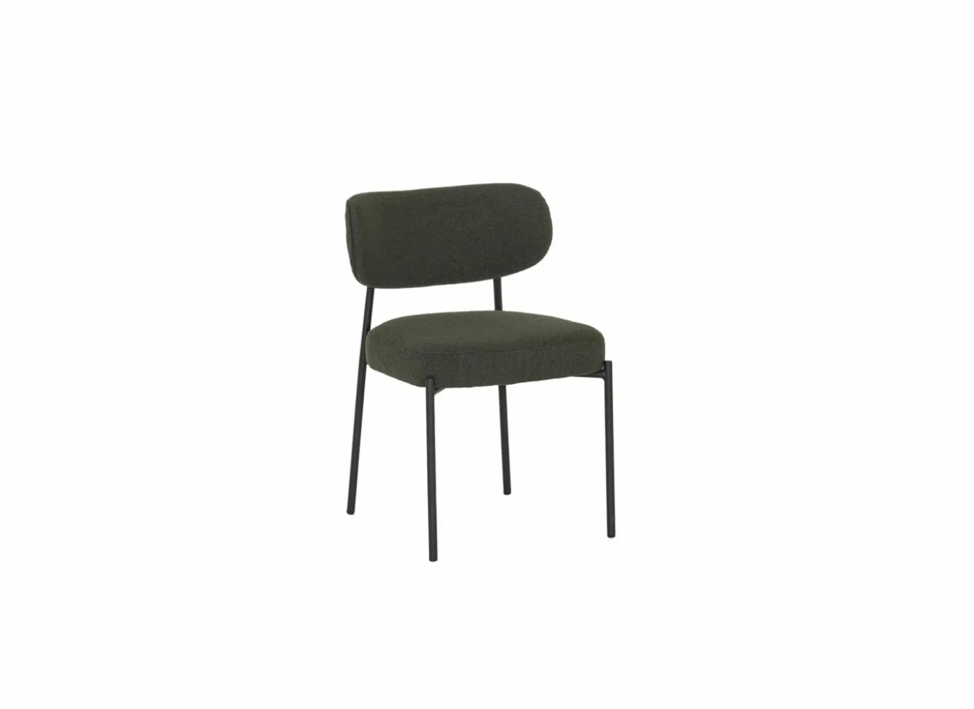 Stoel Alien 43x43x66cm - stof - groen
