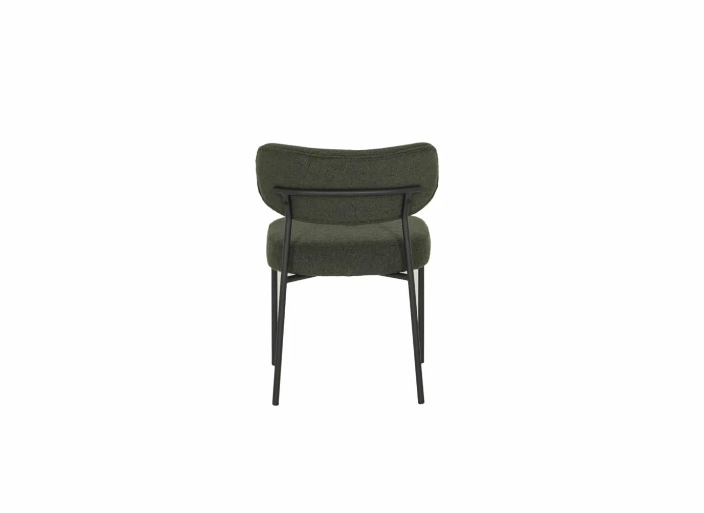 Stoel Alien 43x43x66cm - stof - groen