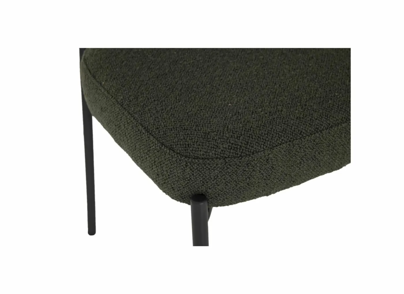 Stoel Alien 43x43x66cm - stof - groen