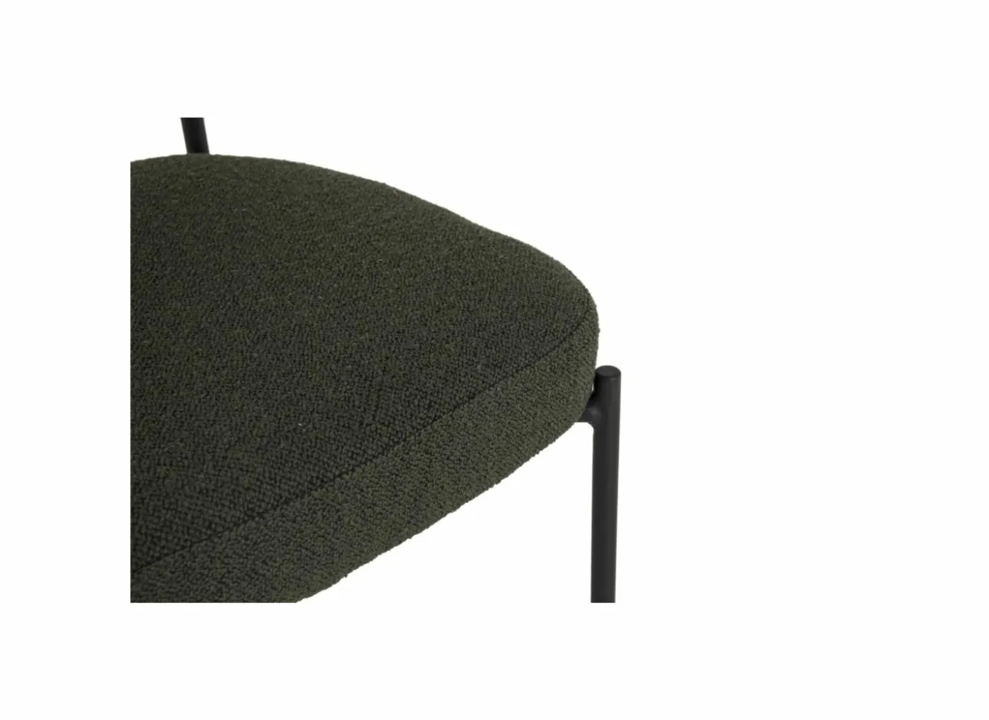 Stoel Alien 43x43x66cm - stof - groen