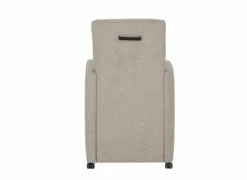 Stoel Aragon 60x70x100cm - stof - greige