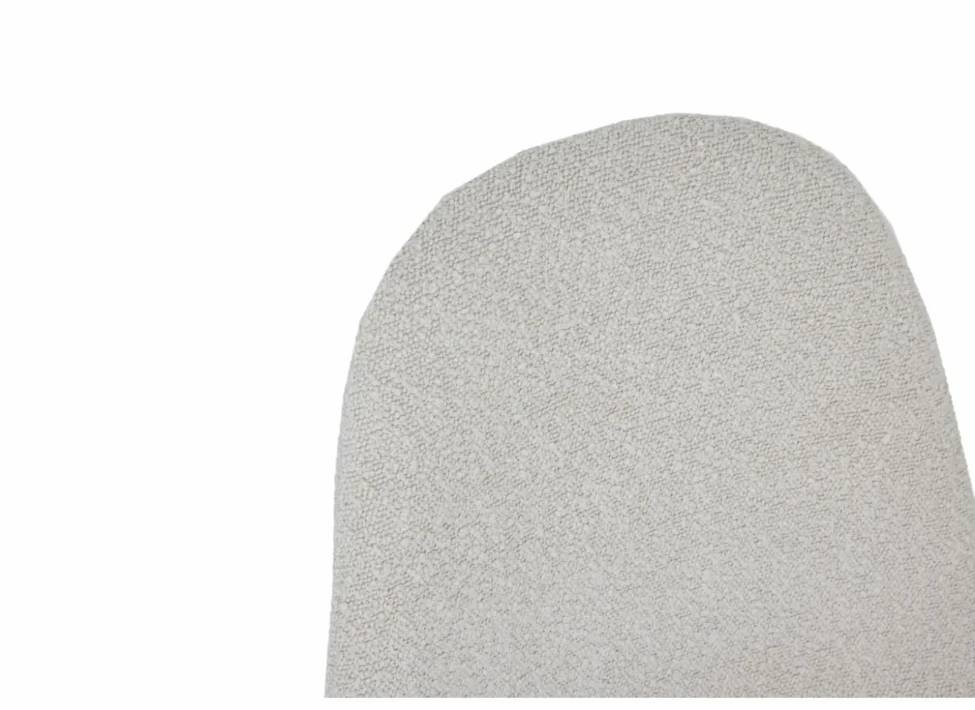 Stoel Charlton 44x53x87cm - molton - boucle beige