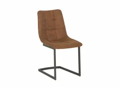 Stoel Cloud 46,5x57x86cm - microvezel - cognac