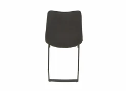 Stoel Cloud 46,5x57x86cm - microvezel - zwart