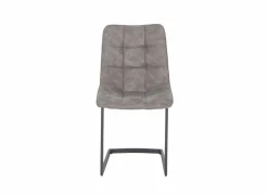 Stoel Cloud 46,5x57x86cm - microvezel - grijs