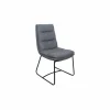 Stoel Crux 64x50x92cm - stof - grijs