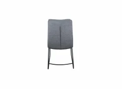 Stoel Crux 64x50x92cm - stof - grijs