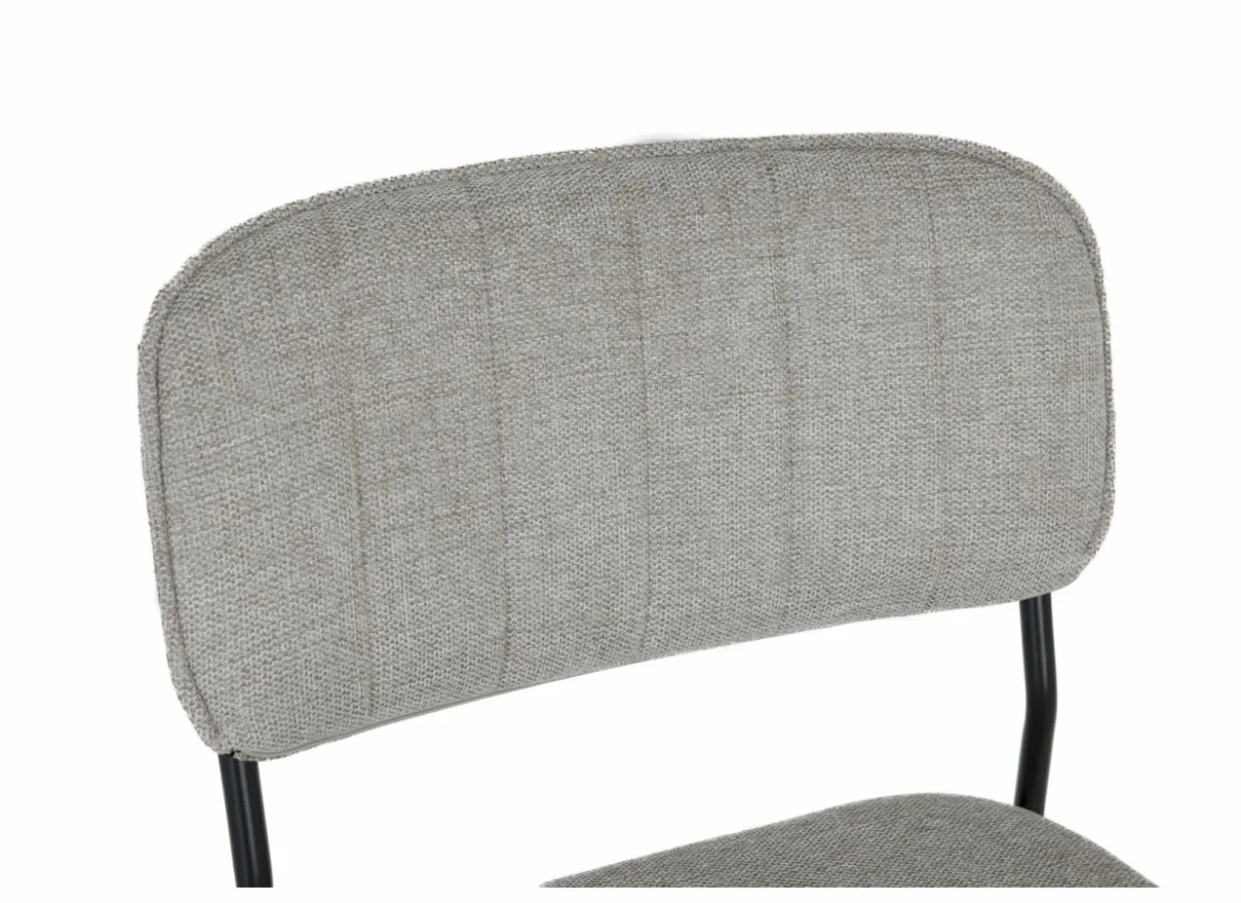 Stoel Epoca 46x54,5x85cm - stof - beige