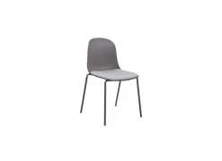 Stoel Finch 49x51,5x84,5cm - kunststof - taupe