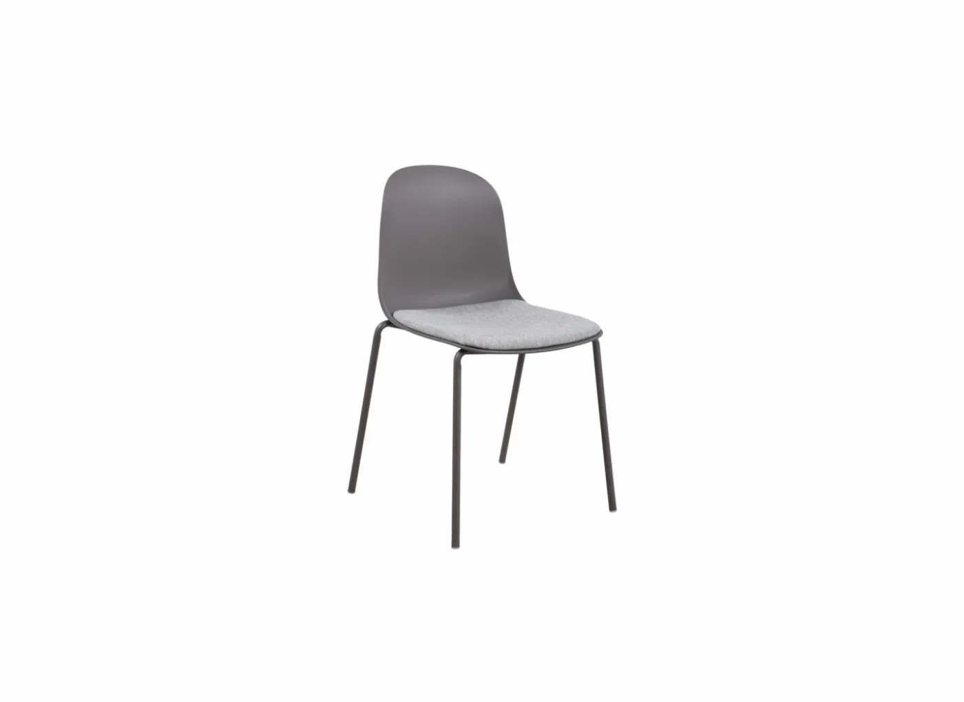 Stoel Finch 49x51,5x84,5cm - kunststof - taupe