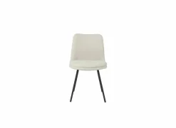 Stoel Found 50x60x82cm - bouclé - wit