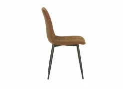 Stoel Furu 45x51x85cm - microvezel - cognac