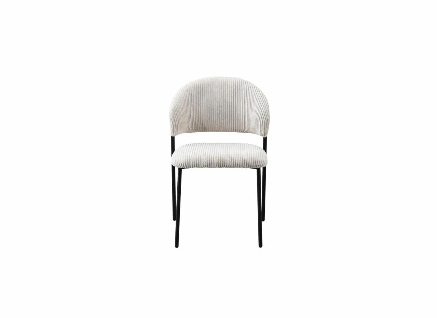 Stoel Grigri 49x61x81cm - stof - beige