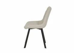 Stoel Gunner 52x60,5x85cm - polyestervezel - beige