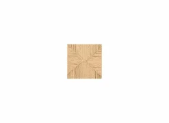 Stoel Harvey 57x53x79cm - eik massief rotan - naturel