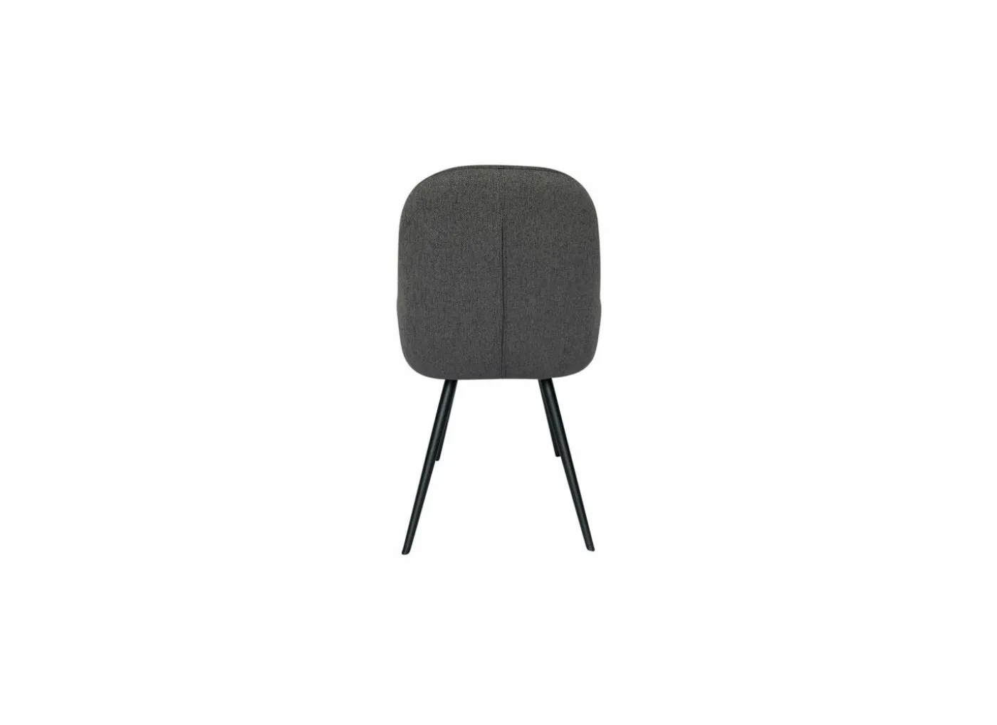 Stoel House 53x61,6x86,5cm - stof - grijs