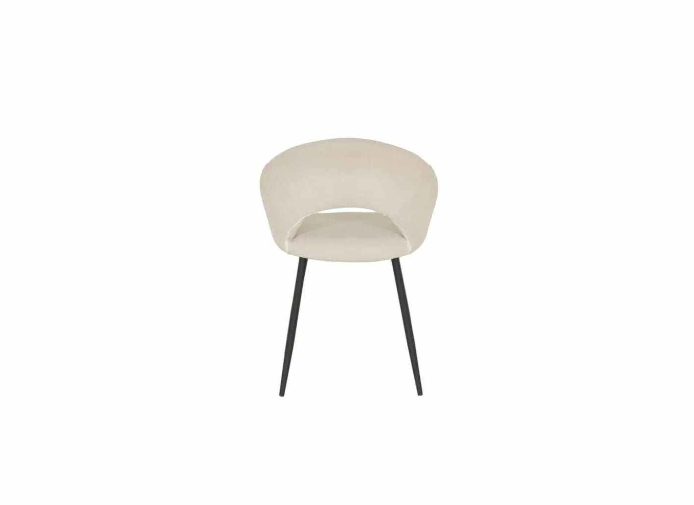 Stoel Imago 57,5x54,8x82.5cm - stof - beige