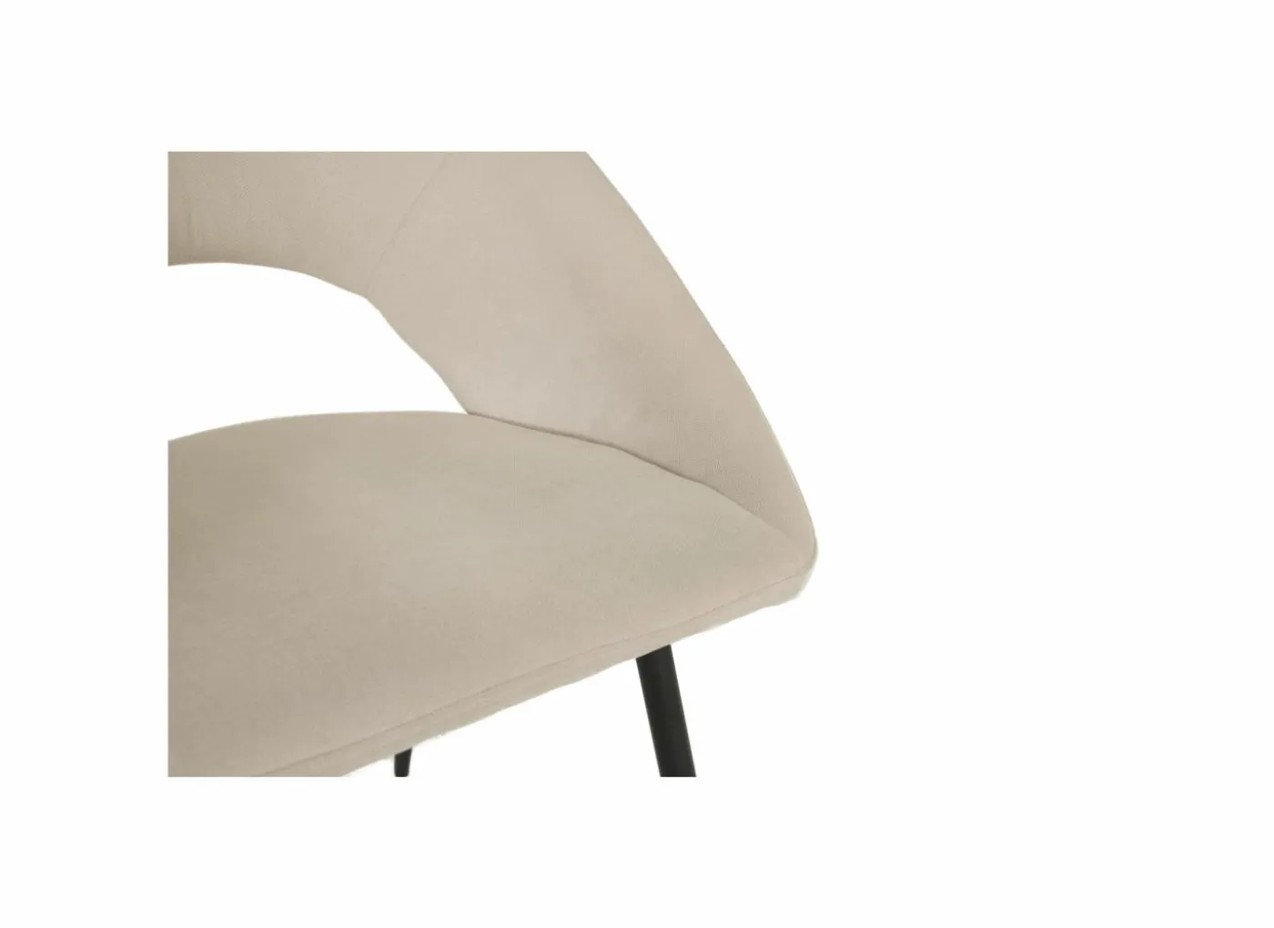 Stoel Imago 57,5x54,8x82.5cm - stof - beige