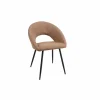 Stoel Imago 57,5x54,8x82,5cm - stof - muskaat