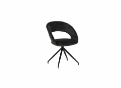 Stoel Indy  58x60x85cm - stof - antraciet