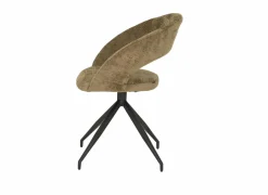 Stoel Indy  58x60x85cm - stof - curry