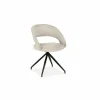 Stoel Indy  58x60x85cm - stof - naturel