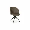 Stoel Jane Movie 57x66x87cm - stof - taupe