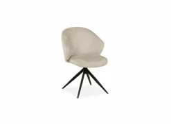 Stoel Jane Movie 57x66x87cm - stof - naturel