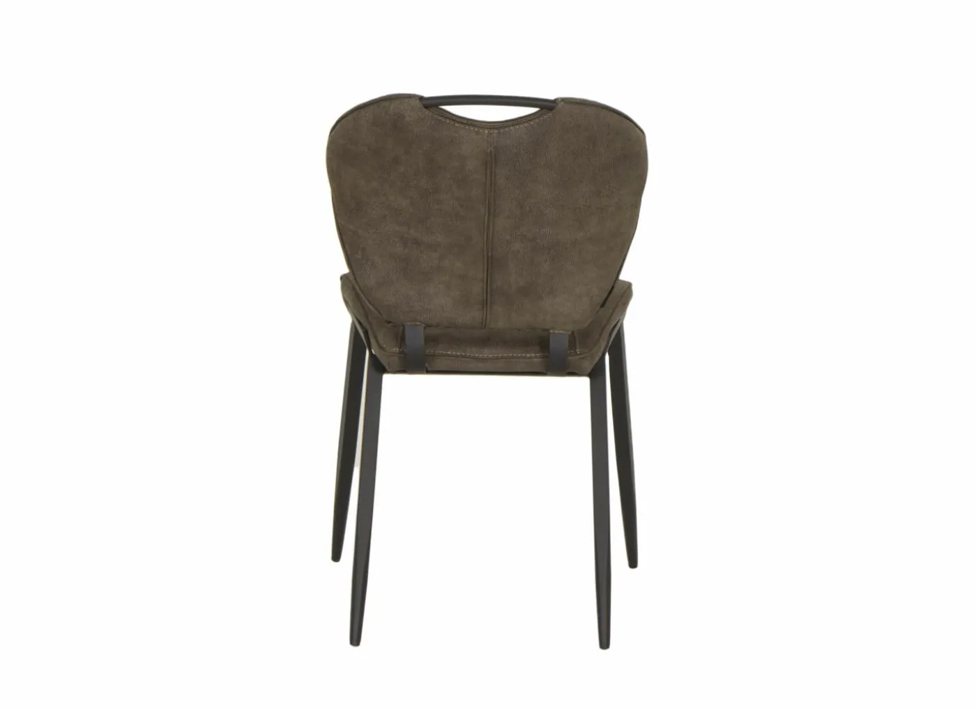 Stoel Jim 49x62x87cm - stof - luxor moss