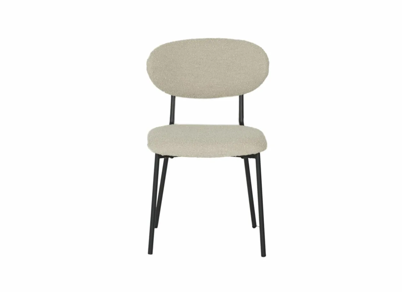 Stoel Jumper 46x53x79cm - stof - beige
