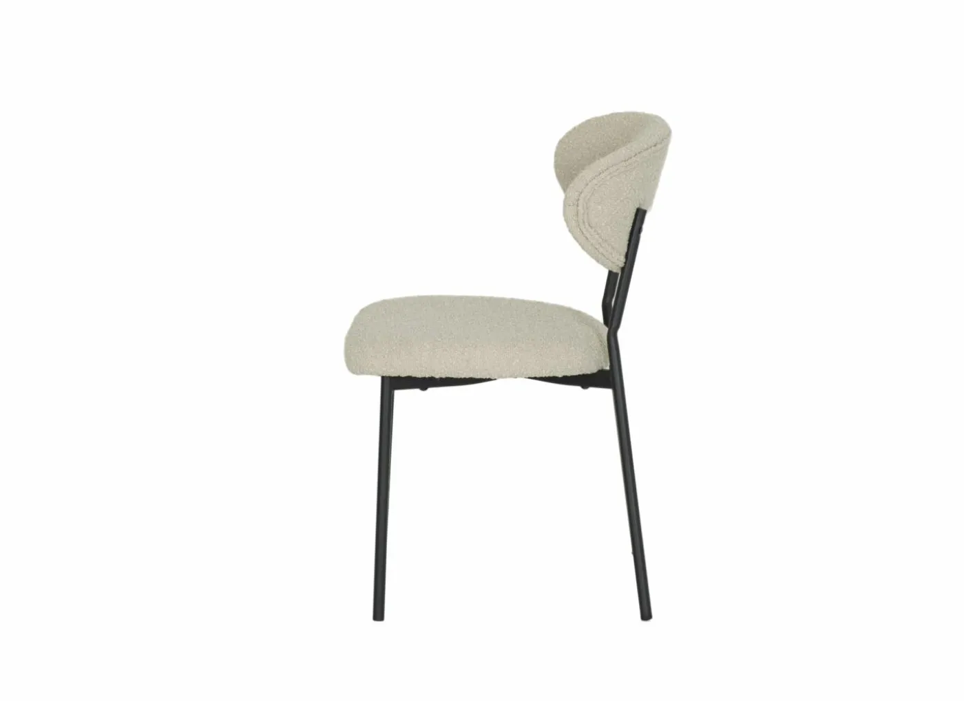Stoel Jumper 46x53x79cm - stof - beige