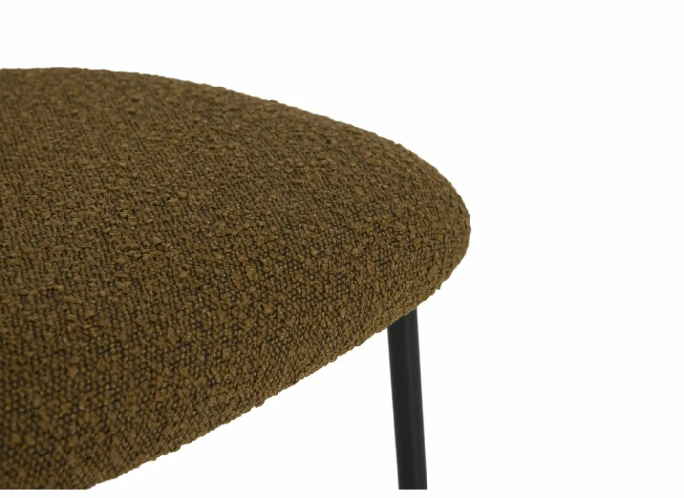 Stoel Jumper 46x53x79cm - stof - mosterd