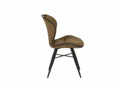 Stoel Mace 50,5x61x87cm - stof - zorro cognac