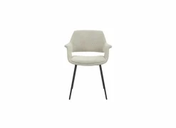 Stoel Marcelo 58x57x81cm - bouclé - beige