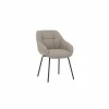 Stoel Navajo 57,5x65x85cm - stof - beige
