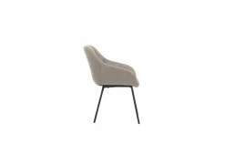 Stoel Navajo 57,5x65x85cm - stof - beige