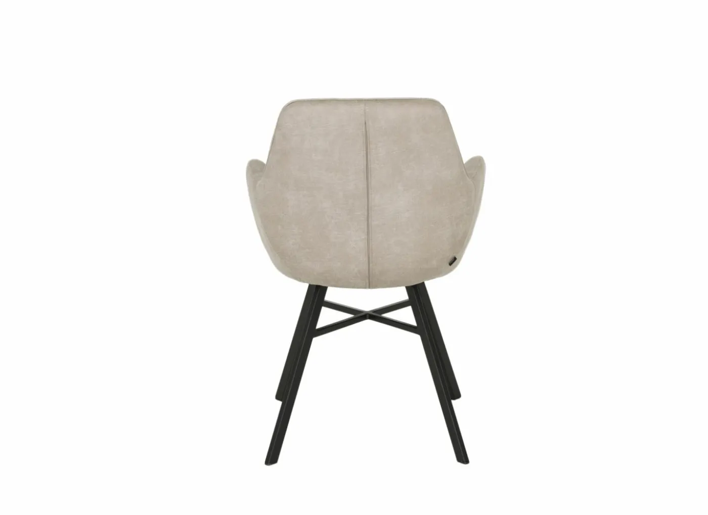 Stoel Nelson 58x63x85cm - stof - toffee